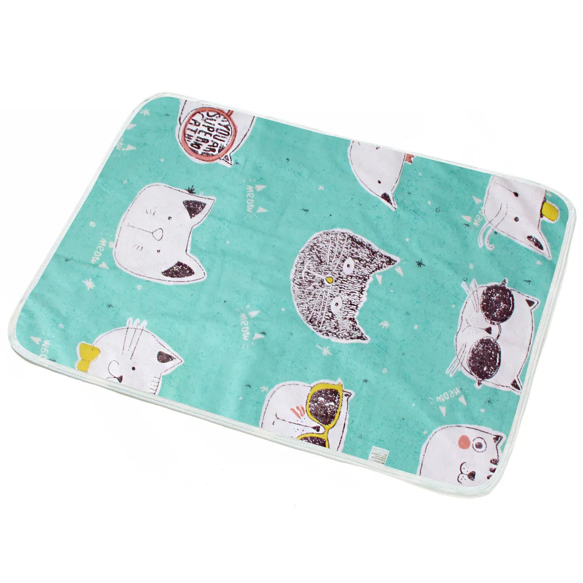 New Baby Breathable And Waterproof Cartoon Cotton Diaper Changing Pad