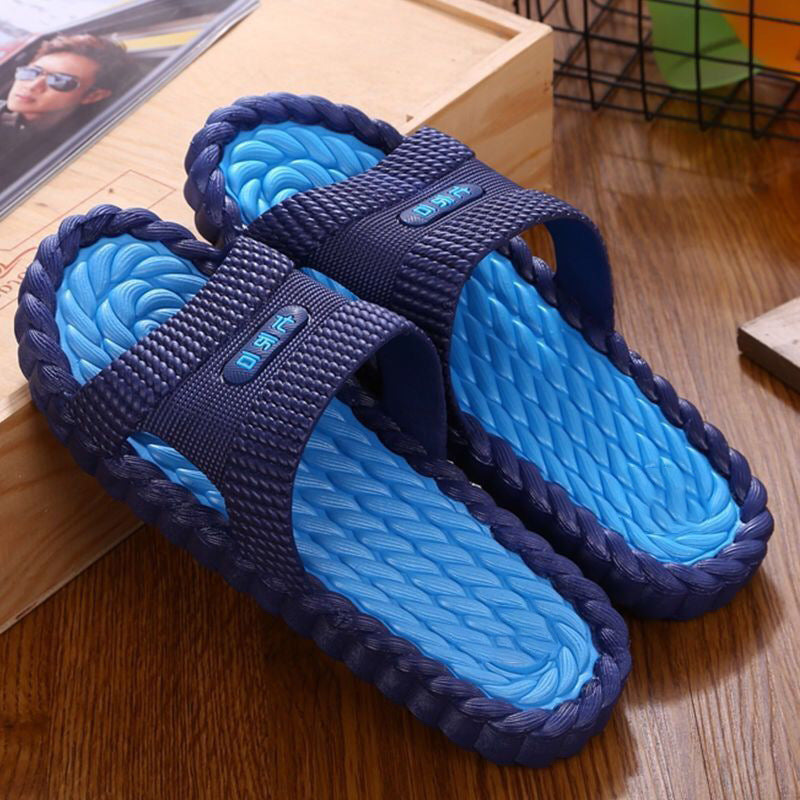 Non-slip Deodorant Slippers Massage Home Slippers - Enfance-Heureuse