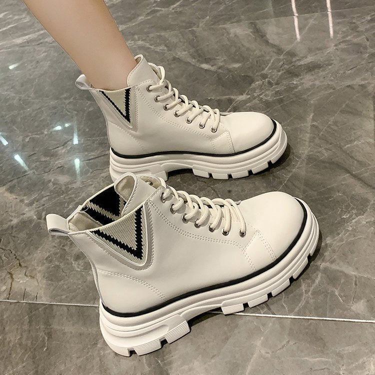 Autumn Autumn Shoes Martin Boots Autumn Thick Soled Casual Sports Sneakers