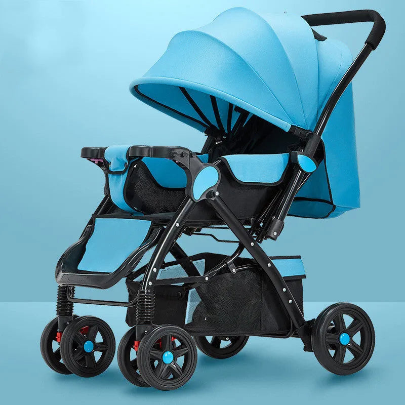 Baby strollers are lightweight and easy to fold