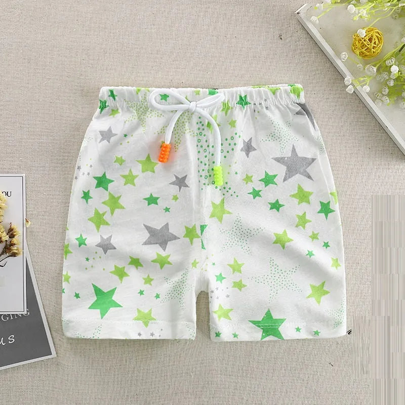 Season New Children's Slub Cotton Casual Shorts