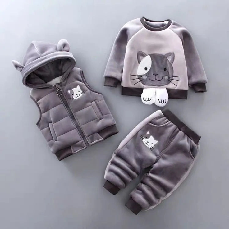 Children's Clothing Baby Three Piece Set