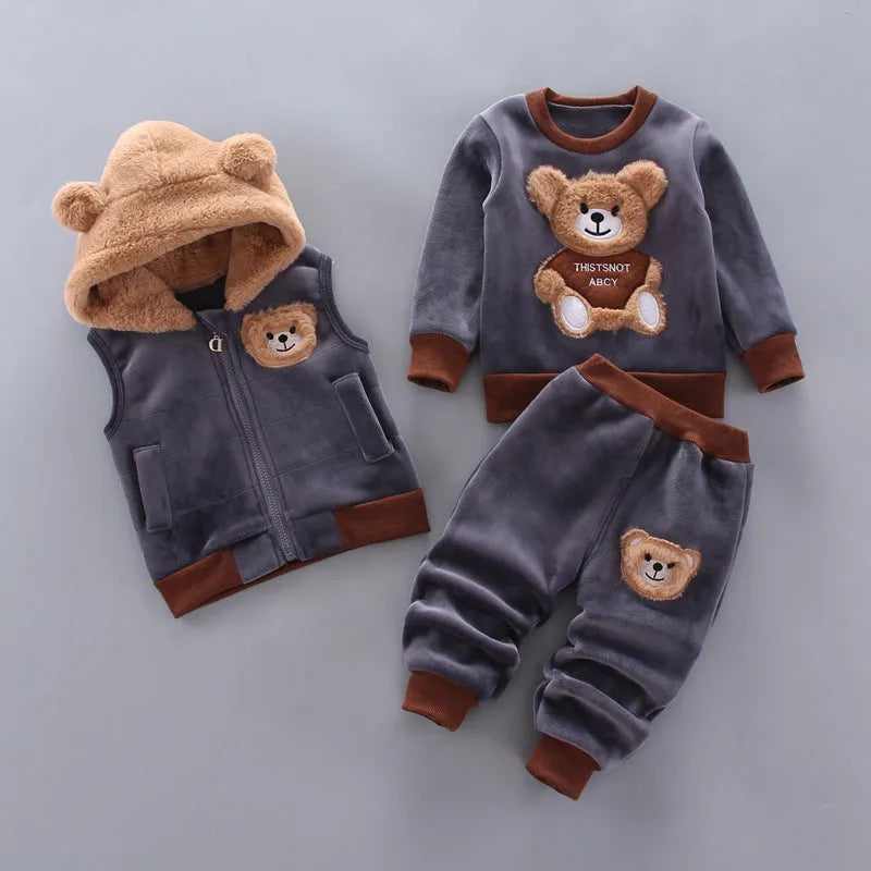 Children's Clothing Baby Three Piece Set