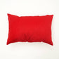 Handcrafted Red Noel Beadwork Lumber Pillow Perfect For The Season - Enfance-Heureuse
