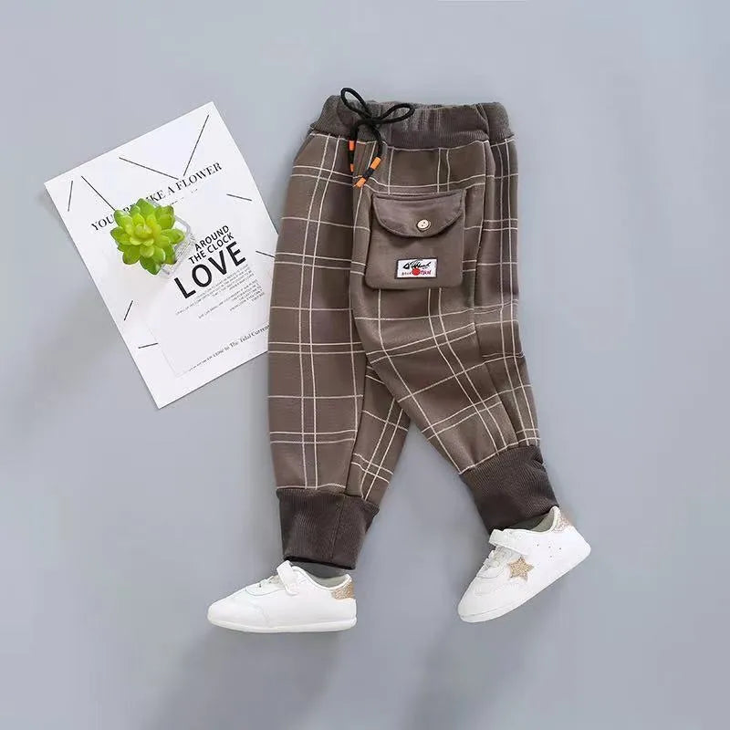 Children's Spring And Autumn Workwear Casual Sports Pants