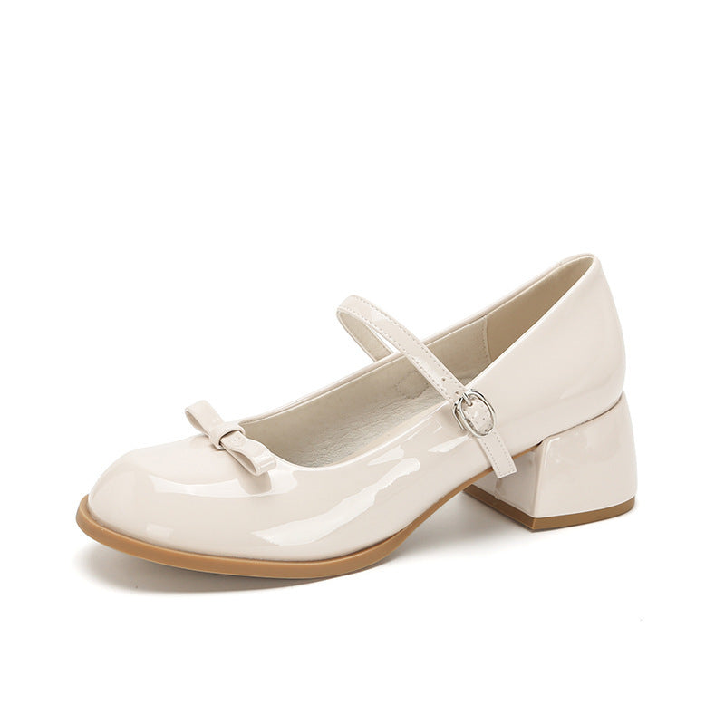 French Mary Jane Shoes Women - Enfance-Heureuse