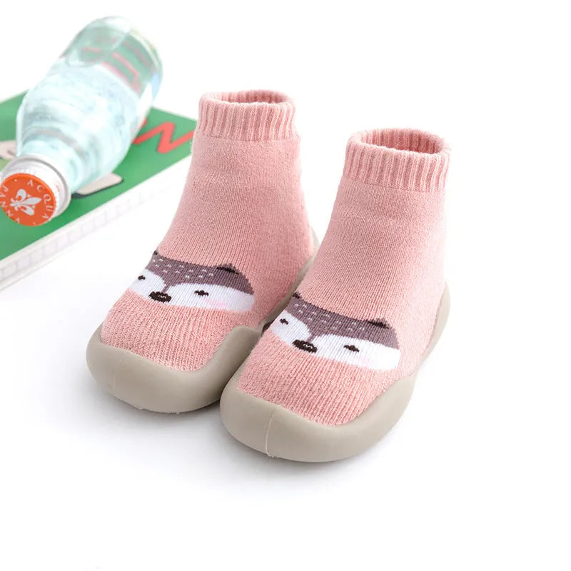 Bébé Plancher Chaussettes Et Chaussures Chaud Et Épais Terry