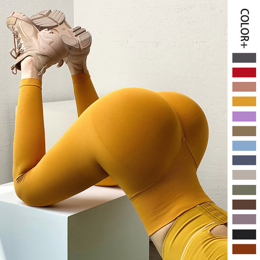Hip Lifting Fitness Leggings Tummy Control Workout Running Gym Yoga Pants For Women - Enfance-Heureuse