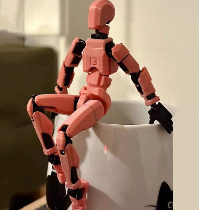 Multi-Jointed Movable Shapeshift Robot 2.0 3D Printed Mannequin Dummy Action Model Doll Toy Kid Gift - Enfance-Heureuse