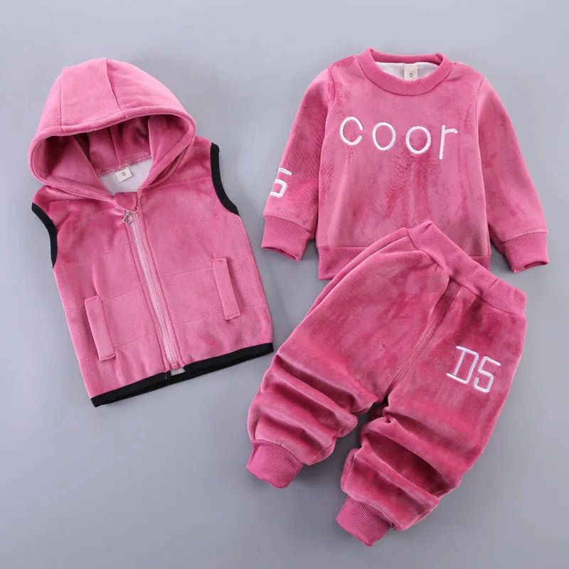 Children's Clothing Baby Three Piece Set