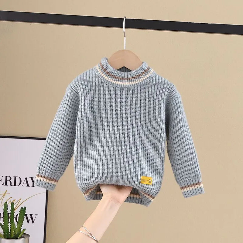 Children's round neck sweater