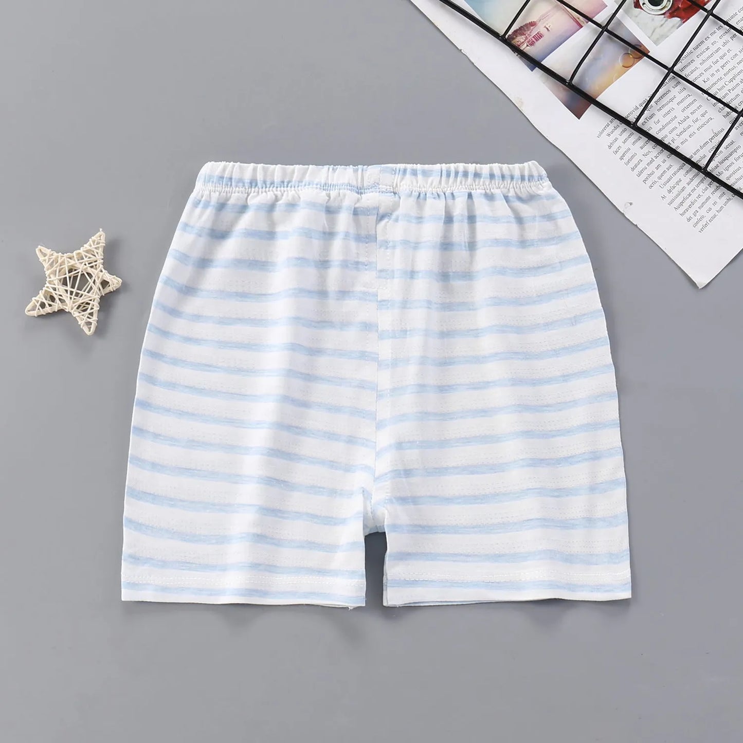 Season New Children's Slub Cotton Casual Shorts