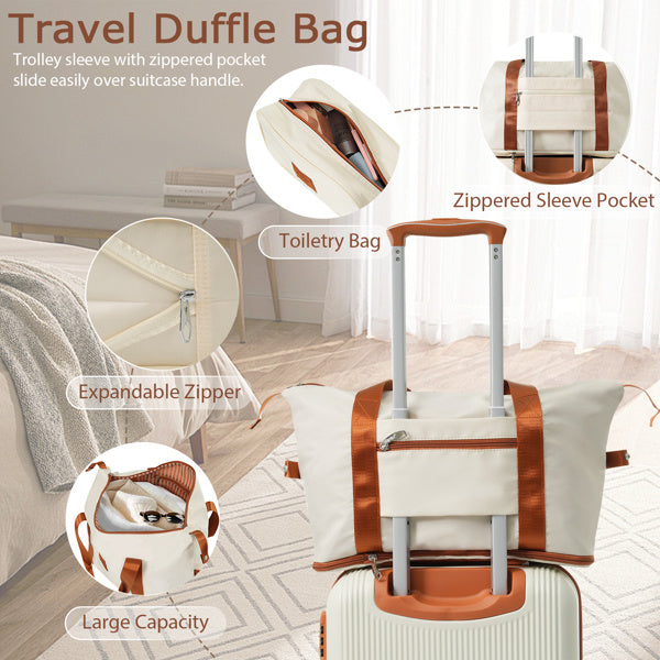 Hard Shell Luggage Set, 3-piece Set, 20 Inches - Enfance-Heureuse