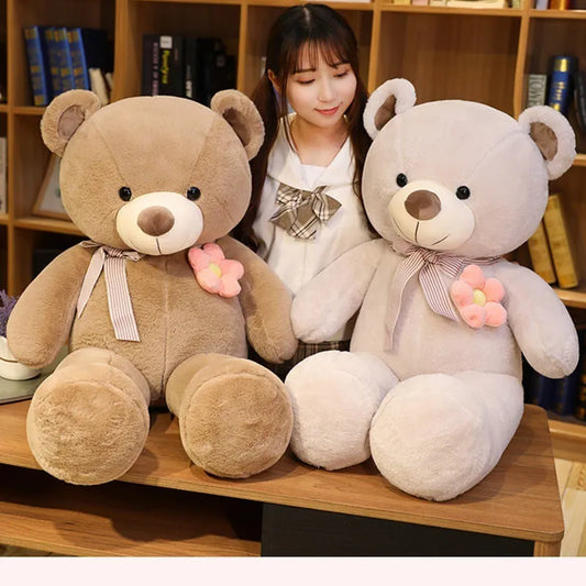 Teddy Bear Doll Big Bear Plush Toy Flower BEBEAR Ragdoll Doll