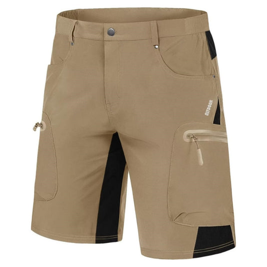 Men's Outdoor Mountaineering Shorts Multi-pocket Casual Cargo Shorts - Enfance-Heureuse