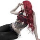 Gothic Print Studs Tight-fitting Beautiful Back Halter Sling Women - Enfance-Heureuse