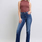Judy Blue Full Size Washed Straight Leg Jeans with Pockets - Enfance-Heureuse