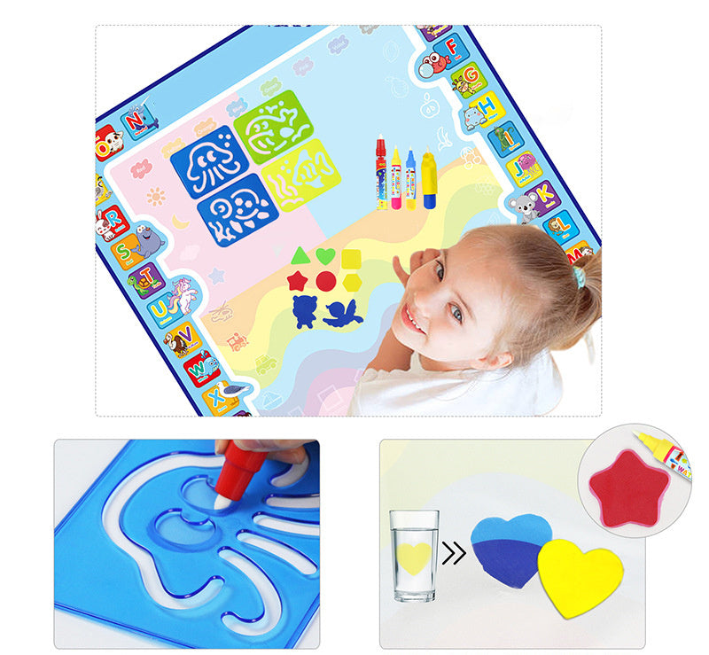 Puzzle Graffiti Writing Color Painting Pad