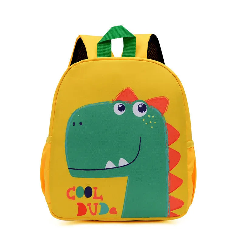 Kindergarten Men's And Women's Burden Reduction Decompression Anti-lost Fashion All-match School Bag Cartoon Student Schoolbag Wholesale - Enfance-Heureuse