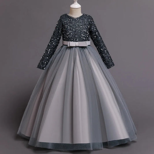 Filles mode coton robe à paillettes enfants - Enfance-Heureuse