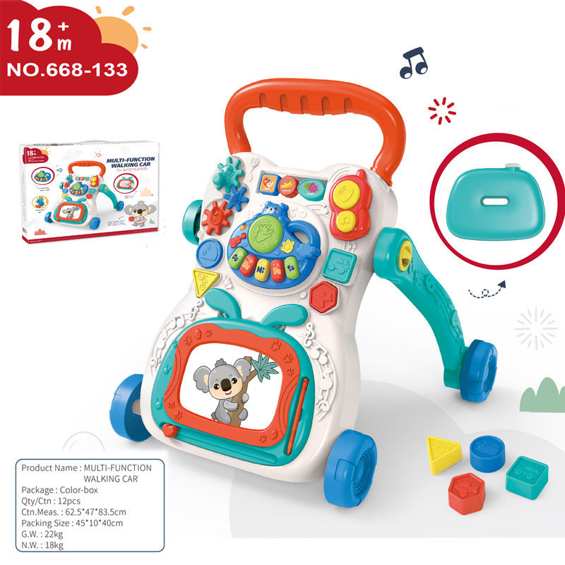 Multi-functional Walker Children's Early Education Puzzle