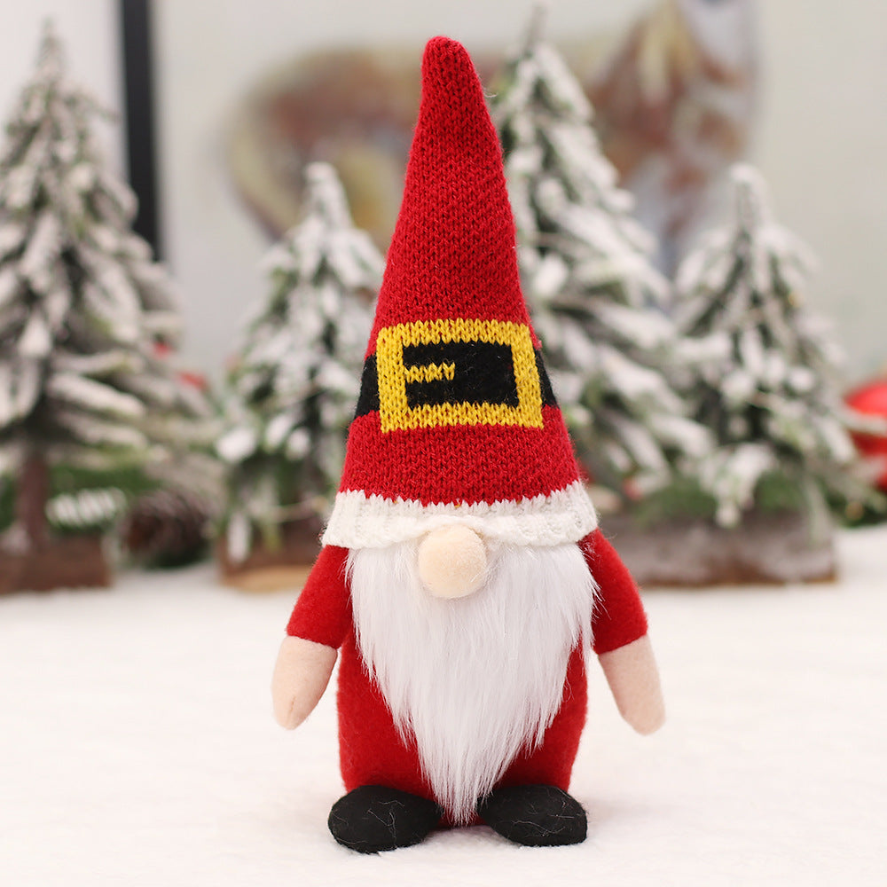 Christmas Decorations Christmas Stocking Pendant Christmas Stocking Gift Bag Hanging Piece - Enfance-Heureuse