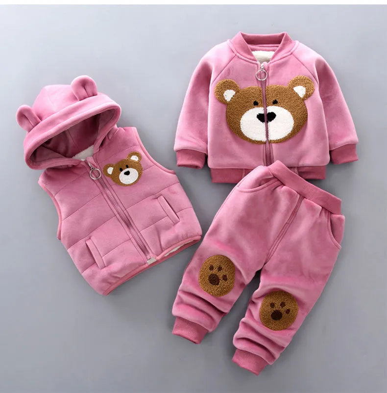 Children's Clothing Baby Three Piece Set