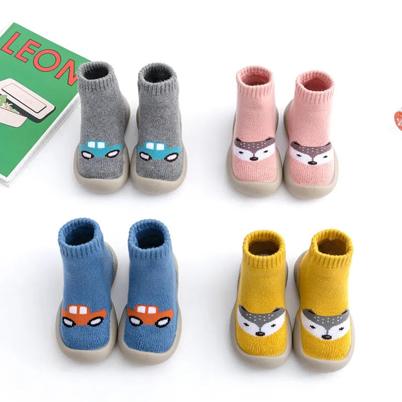 Bébé Plancher Chaussettes Et Chaussures Chaud Et Épais Terry