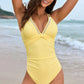 Double Spaghetti Strap One-Piece Swimwear - Enfance-Heureuse