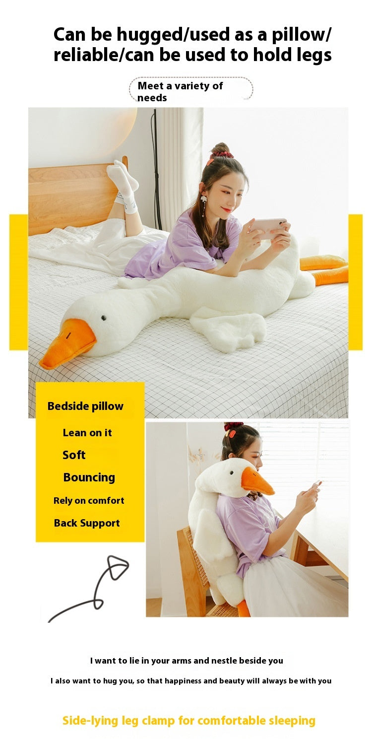 Cute Big White Geese Pillow Plush Toy - Enfance-Heureuse