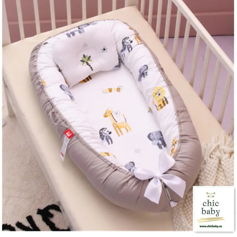 Bébé Amovible Et Lavable Lit Berceau Berceau Portable Voyage Lit Pour Enfants Infantile Enfants Coton Berceau