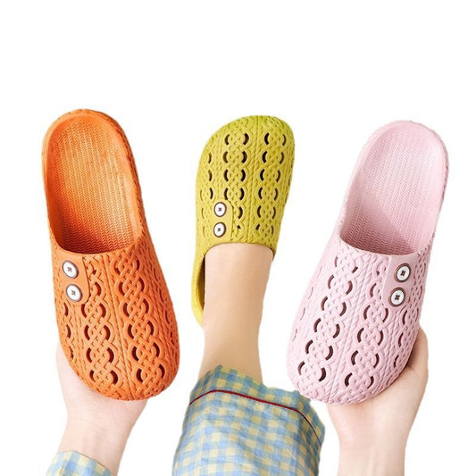 Women's Non-slip Home Closed-toe Slippers - Enfance-Heureuse
