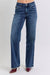 Judy Blue Full Size Raw Hem Mid Rise Jeans - Enfance-Heureuse