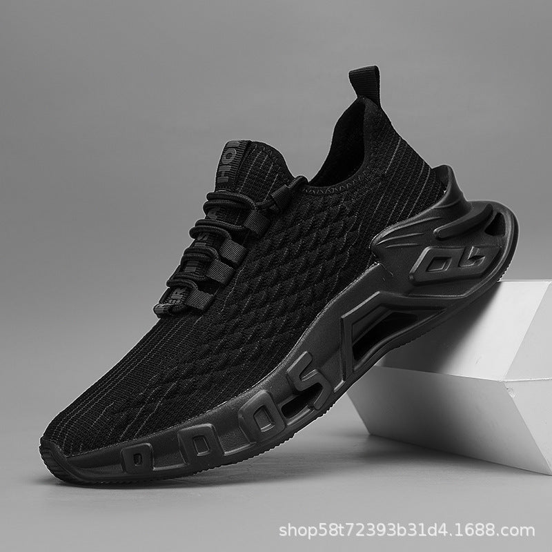 Plus Size Breathable Mesh Surface Popular Leisure Sports Running Blade Men's Shoes - Enfance-Heureuse