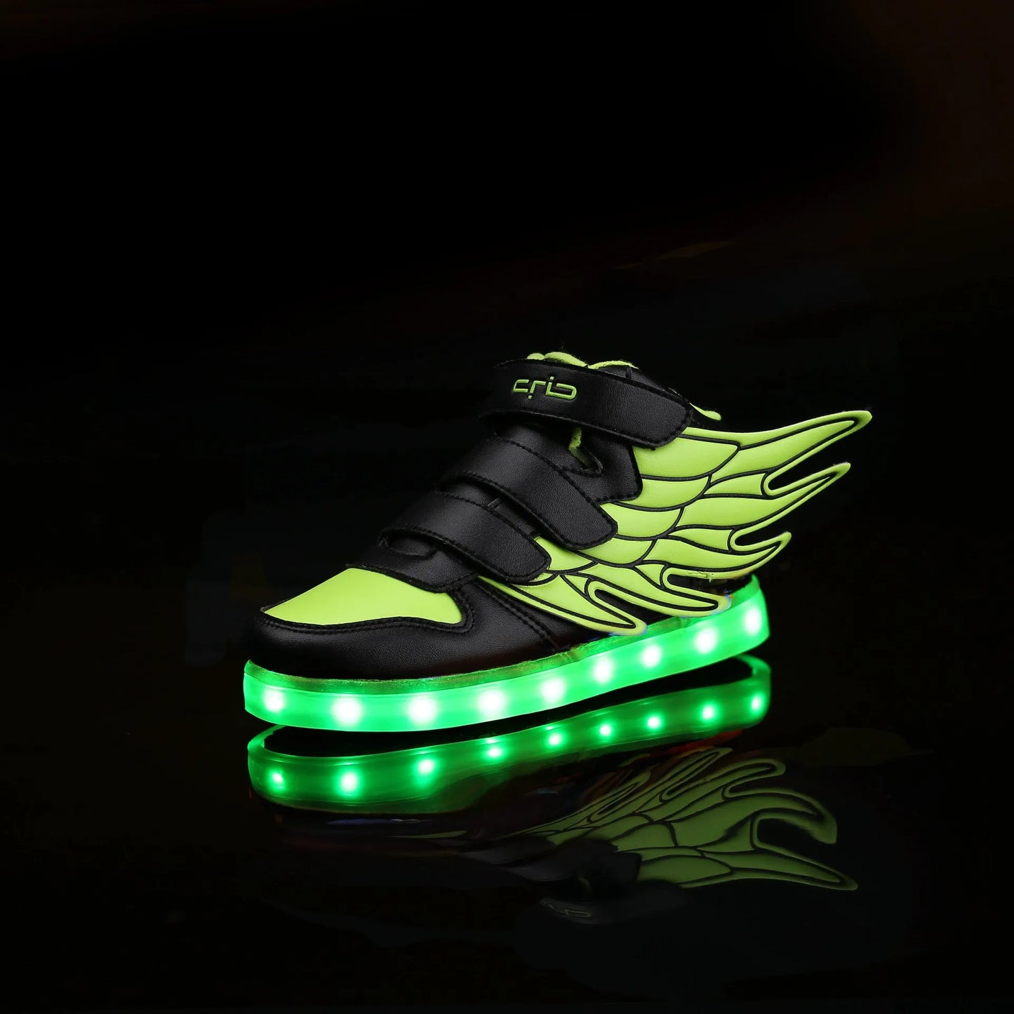 Children's shoes led light shoes children's wings light shoes usb charging colorful luminous shoes casual light shoes