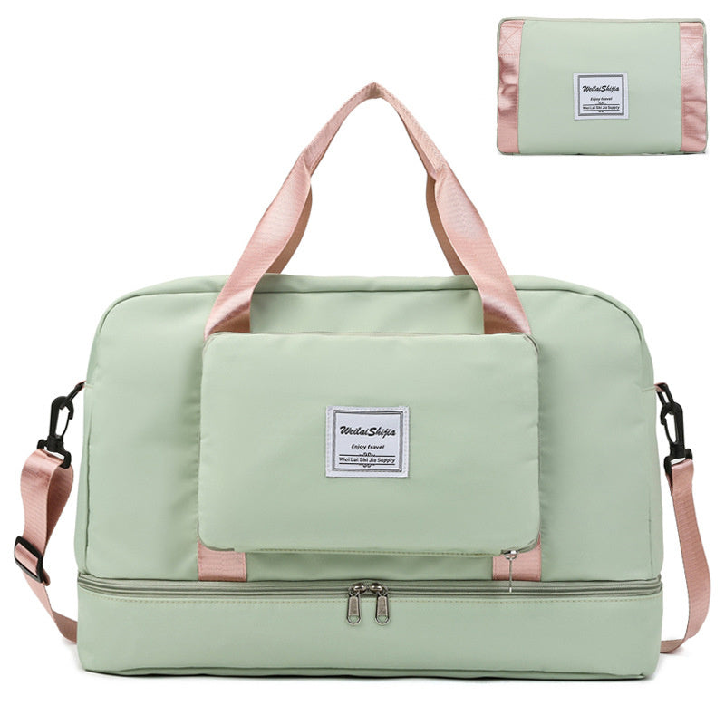 Foldable Travel Duffel Bags Sports Gym Tote Bag Women - Enfance-Heureuse
