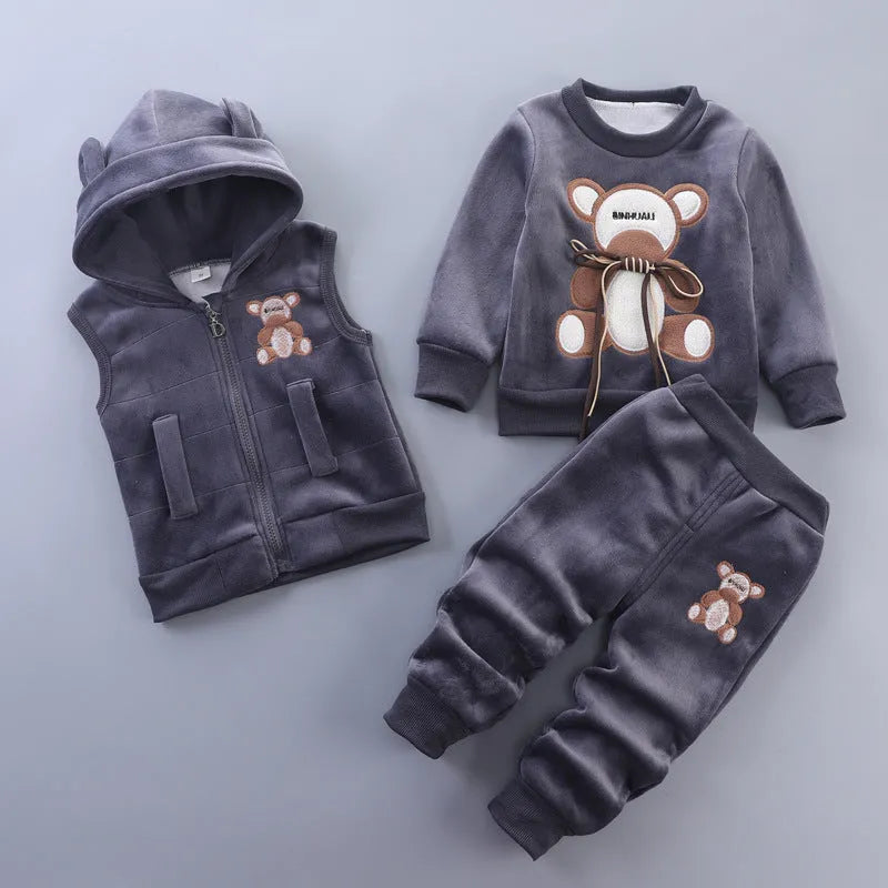 Children's Clothing Baby Three Piece Set