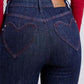 Judy Blue Full Size Heart Shaped Back Pockets Skinny Jeans - Enfance-Heureuse