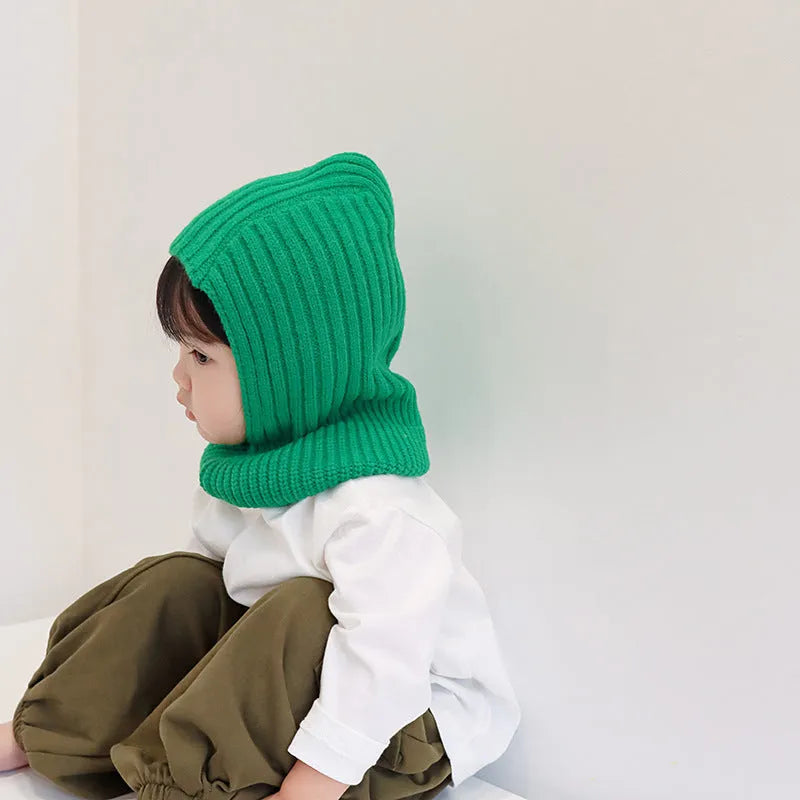 Gorro de lana para niños Otoño e invierno