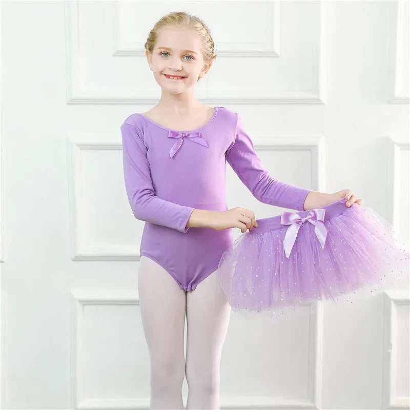 Children's Dance Clothes Summer Girls Tutu Dance Costumes