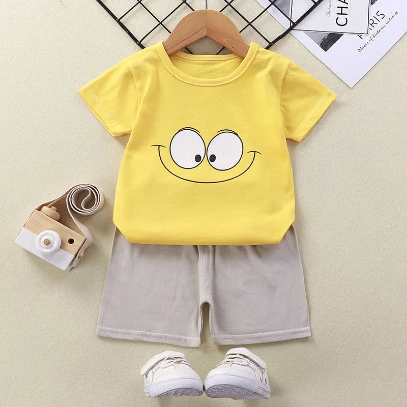 Cotton T-shirt Women  Treasure Summer Shorts Baby Clothes Manufacturer