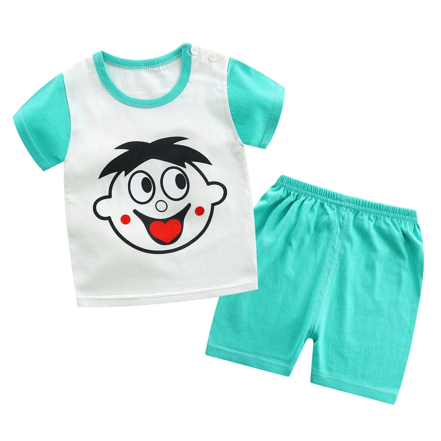 Cotton T-shirt Women  Treasure Summer Shorts Baby Clothes Manufacturer