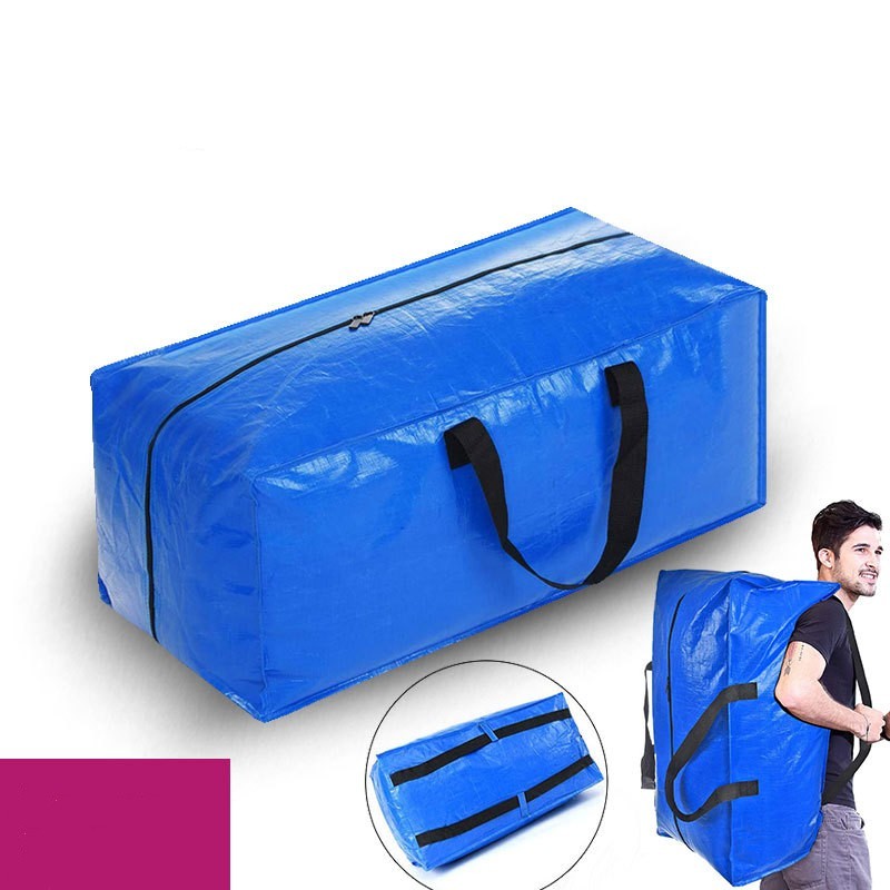 PE Woven Bag Large Capacity Moving - Enfance-Heureuse