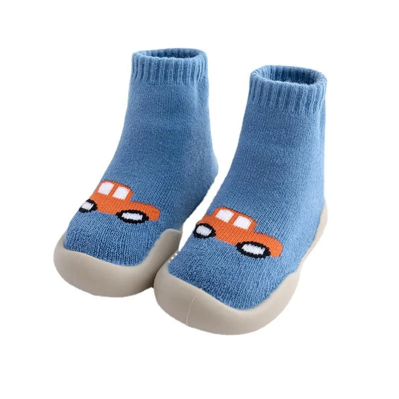 Bébé Plancher Chaussettes Et Chaussures Chaud Et Épais Terry