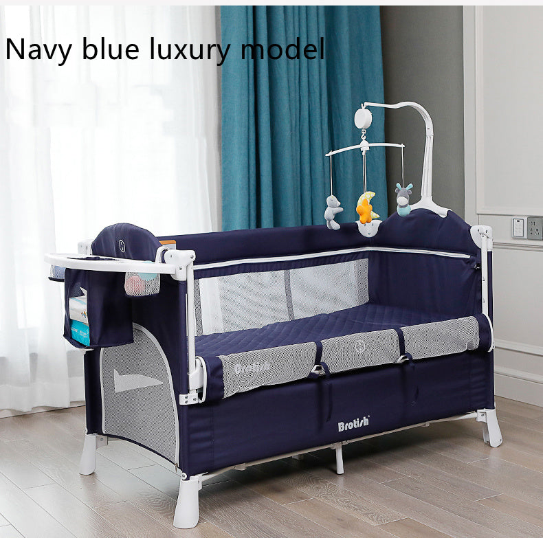 Multifunctional Baby Cot Splicing Large Bed Movable