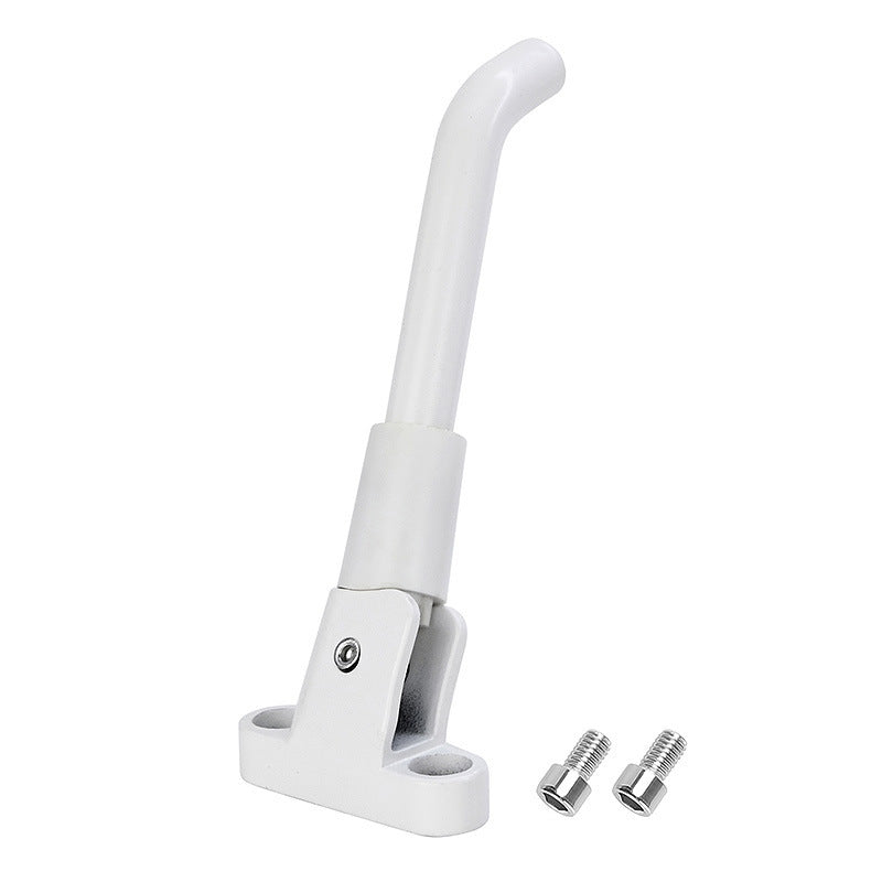 Electric Scooter Accessories Aluminum Alloy Foot Brace Black White And Gray With Screws - Enfance-Heureuse