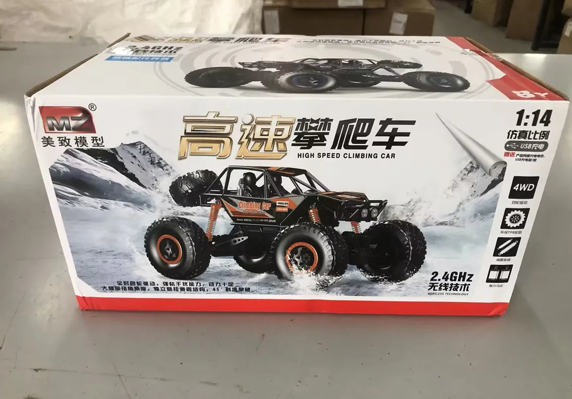 RC Voiture 1/14 4WD Télécommande Haute Vitesse Véhicule 2.4Ghz Électrique RC Jouets Camion Buggy Off-Road Jouets enfants Surprise Cadeaux