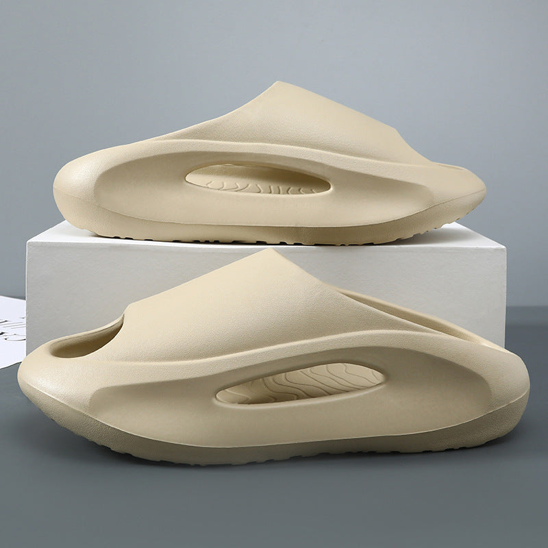 Ins Slippers Women Men Peep Toe Slipper Summer Hollow Unisex Sports Beach Shoes - Enfance-Heureuse