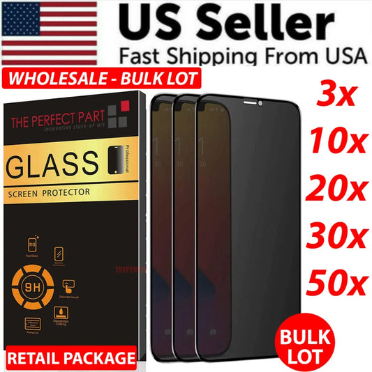 Privacy Screen Protector Tempered Glass Lot - Enfance-Heureuse