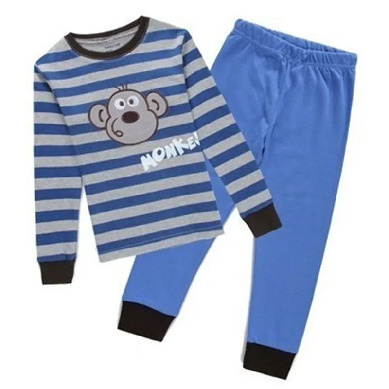 Children's Baby Boy Cartoon Home Service Suit